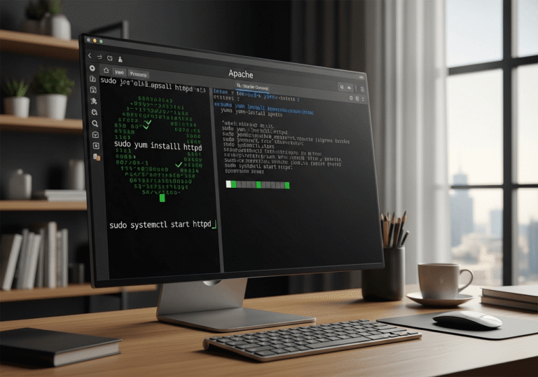 How to Install Apache using yum in Linux